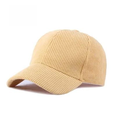 Image de Casquette Baseball Velours Côtelé - Style Hip Hop Unisexe