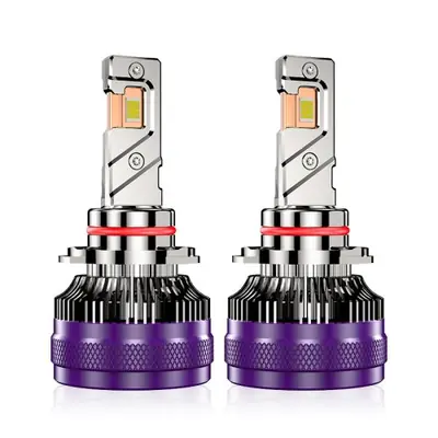 Image de Phares LED Turbo 1000W - Lumière Blanche 6000K pour Voiture