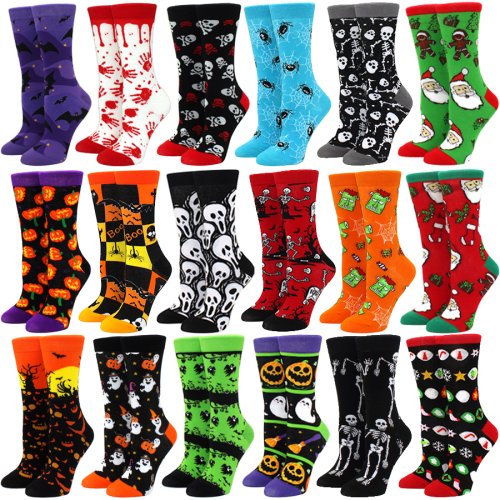Bild von Halloween-Socken mit Grusel-Design – Für Herren und Damen
