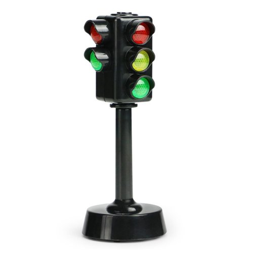 Immagine di Mini segnali stradali Blocco luce stradale, Educazione sulla sicurezza dei bambini Puzzle per bambini Giocattolo semaforico, Regalo per bambini