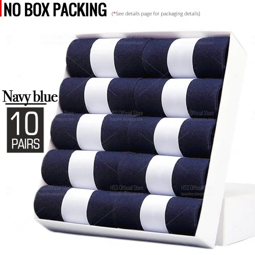 10 Paar Marineblau