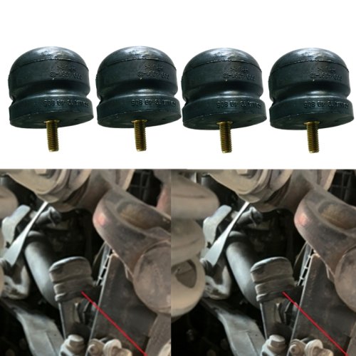 Immagine di Tampone in gomma per cabina conducente da 4 pezzi per camion Scania SCE oem 1923654 2154867 2470166