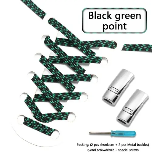 Noir vert point
