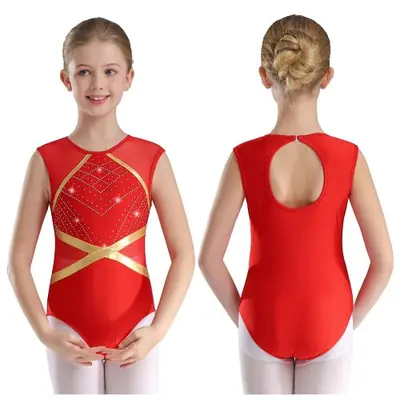 Image de Tenues de Danse Élégantes pour Filles - Justaucorps & Shorts