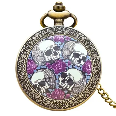 Image de Montre de Poche Steampunk Vintage - Style Élégant pour Hommes et Femmes