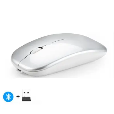 Souris Sans Fil 2.4GHz & Bluetooth - Compatible PC, Mac, Laptop