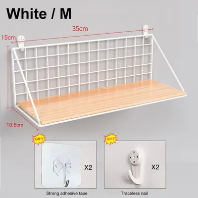 Image de Étagère Murale Sans Perçage - Design Élégant & Pratique