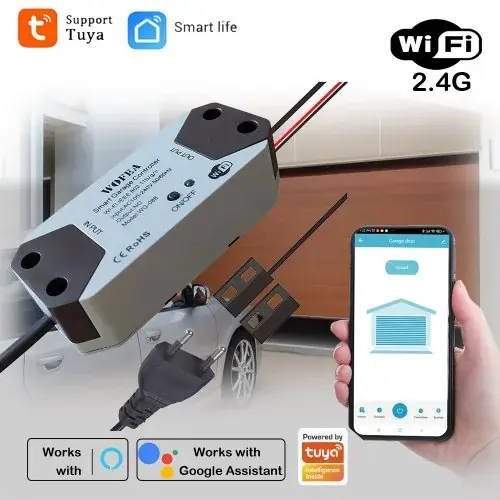 Image de Ouvreur de Porte de Garage Intelligent - Sans Concentrateur