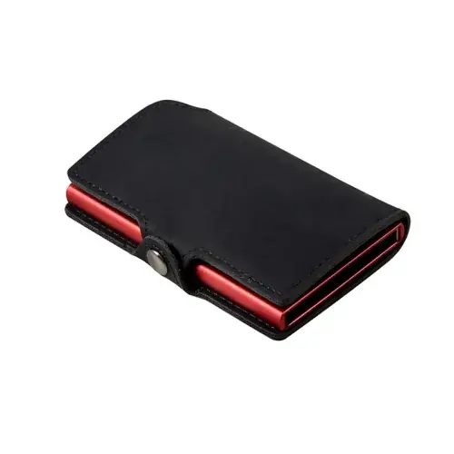 Image de Portefeuille Mince Homme en Cuir - RFID Bloquant