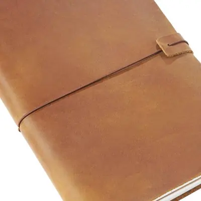 Image de Carnet de Voyage en Cuir - Élégant & Durable
