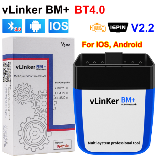 Image de Vgate VLinker BM - Scanner OBD2 Bluetooth pour BMW