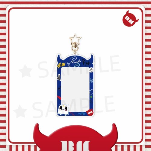 Image de Porte-clés K-pop Babymonster avec cadre carte