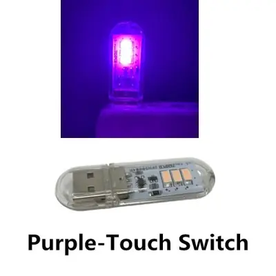 Image de Mini Lampe LED USB Tactile - Lumière de Lecture Flexible