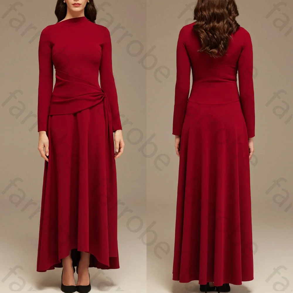 Bild von Elegantes Maxikleid mit Asymmetrischem Saum – Perfekt für Abende & Abschlussbälle