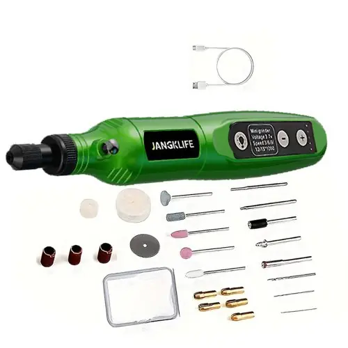 Image de Mini Perceuse Sans Fil - Kit Outils Rotatifs Multifonction