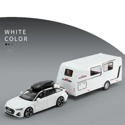 Image de Camion Remorque RV Moulé sous Pression - Jouet Véhicule Tout Terrain