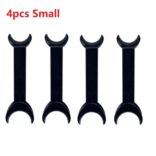 4pcs klein zwart