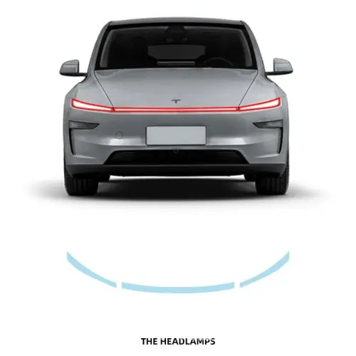 Image de Film de Protection Peinture Prédécoupé Tesla Model Y Juniper 2025