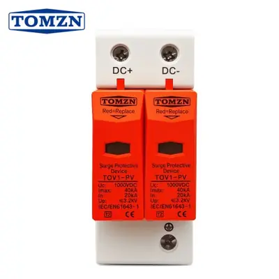 Image de Protection Anti-Surtension 10kA - 40kA pour Maison et Panneaux Solaires