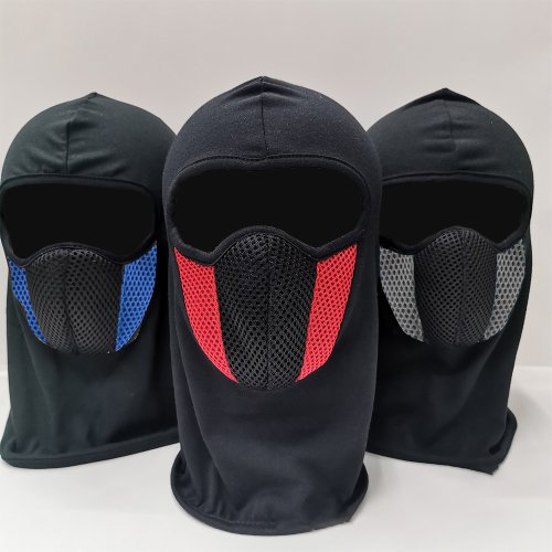 Image de Cagoule Respirante Moto - Protection Complète Visage & Cou