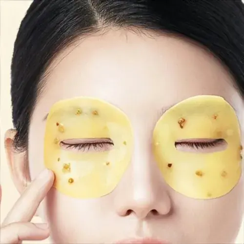Image de Masques pour les Yeux à l'Osmanthus - Hydratation Intense & Anti-Fatigue