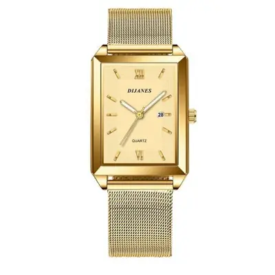 Image de Montre Homme Ultra Fine en Acier Inoxydable - Élégance & Sport