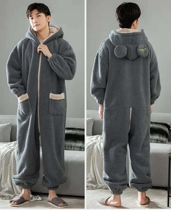 Image de Pyjama Hiver Ultra Doux pour Hommes