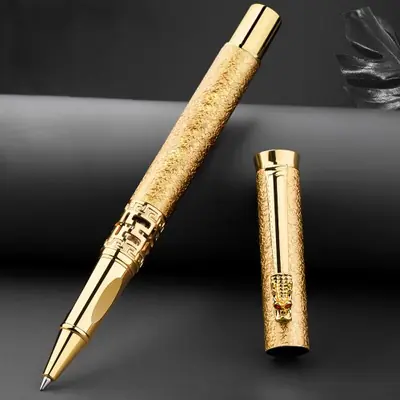 Image de Stylo à bille gel métal personnalisé