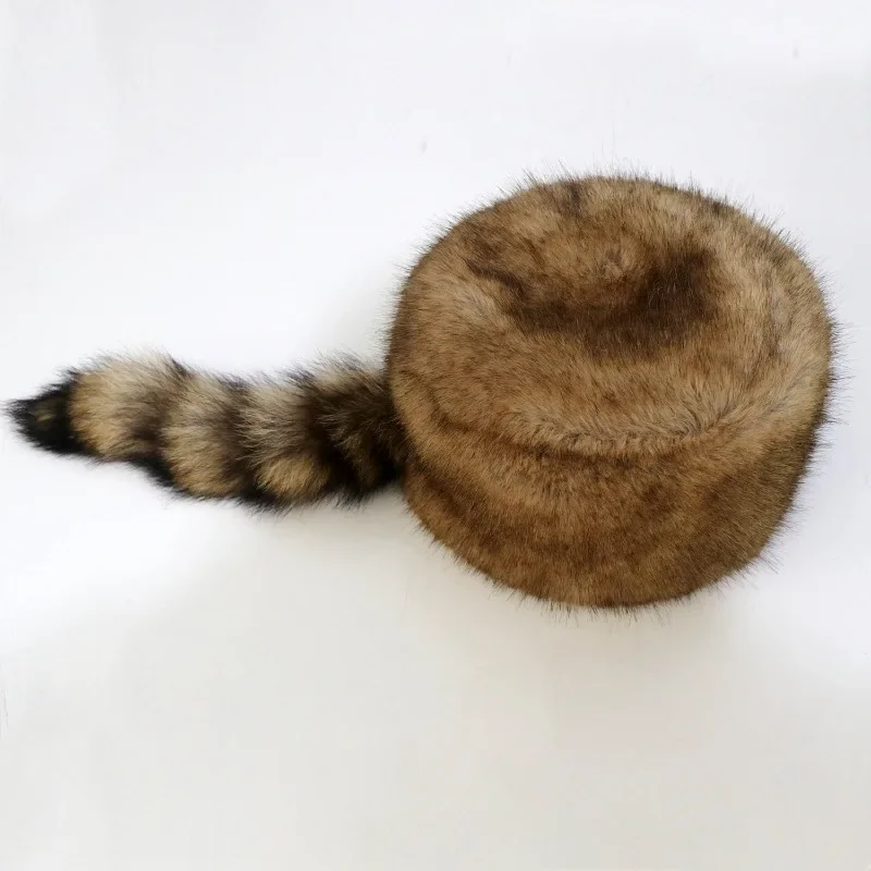 Afbeelding van Warm Russische Stijl Pluche Hoed - Unisex Winterbontmuts