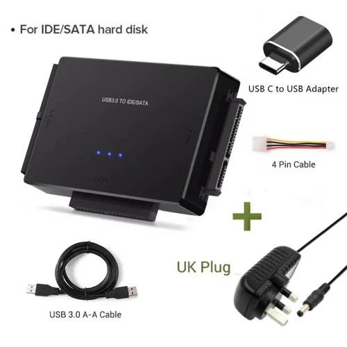 UK adapter met OTG
