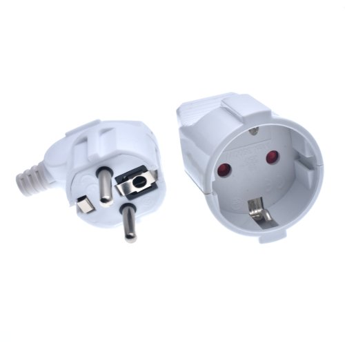 Image de Prise Universelle Multivoltage 250V 16A - Blanc