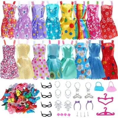 Ensemble d'accessoires de poupée 42 pièces