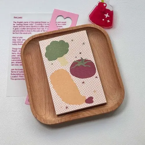Image de Bloc-Notes Fraise Kawaii - Style Coréen