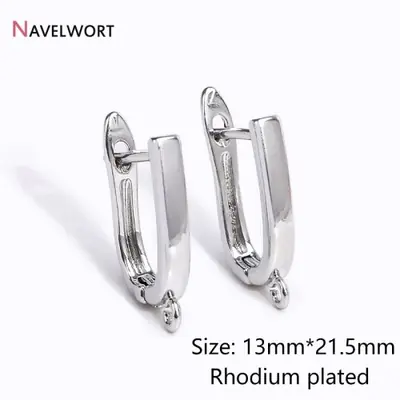 Image de Crochets d'oreilles plaqués or 18 carats - Fournitures bijoux élégantes