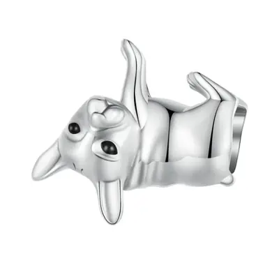 Image de Pendentif Chien en Argent Sterling 925 - Accessoire de Bracelet pour Femmes
