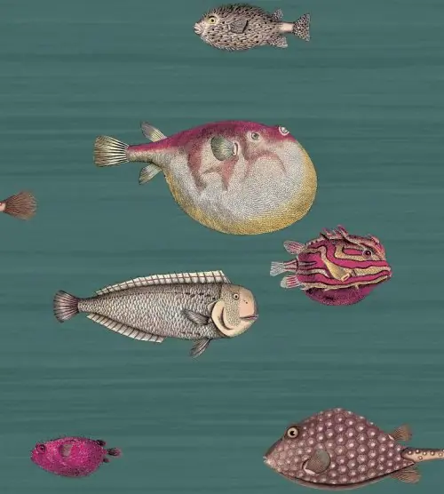 Image de Papier Peint 3D Poisson Océanique