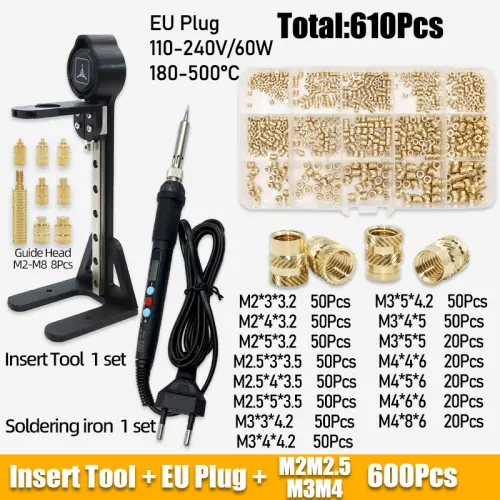 EU outil écrou 610pcs