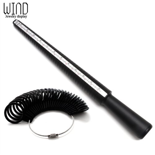 Afbeelding van Professionele Ringmaatmeter Set met Doornstok en Vingermeter voor Accurate Sieradenmeting – Compleet Sieradengereedschap voor Juweliers en Liefhebbers