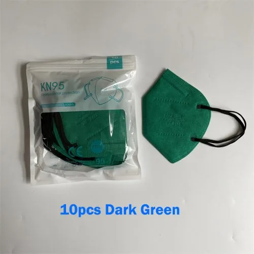 10Pcs diep groen