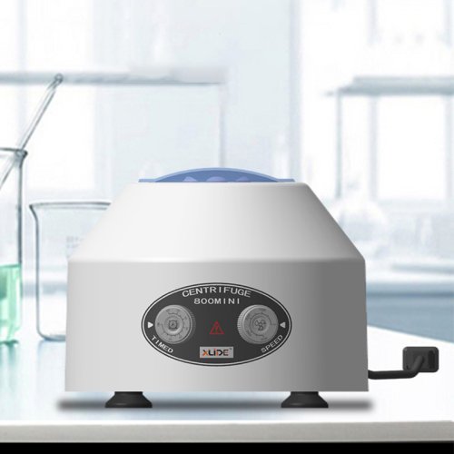 Immagine di Centrifuga elettrica da tavolo a bassa velocità 4000 giri/min Temporizzazione Centrifuga medica Macchina per esercitazioni da laboratorio Macchina separata per siero al plasma