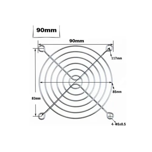90x90 cm