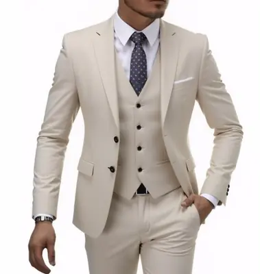 Image de Costume Homme 3 Pièces - Élégant & Décontracté