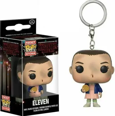 Image de Funko Pop Porte-Clés Stranger Things - Steve, Dustin, Eleven & Robin