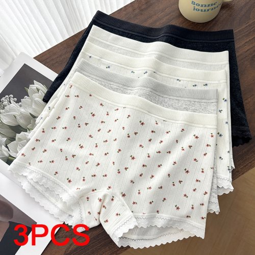 Image of Women's Summer Shorts for a Dress Sports Fashion Female Boxer Shorts Underwear Skirt Panties Under the Safety Short Pants Trunk
