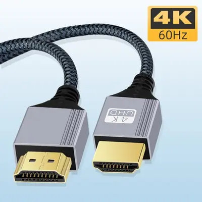Image de Câble HDMI 4K 60Hz Ultra HD - Compatible PS5, Xbox, Xiaomi
