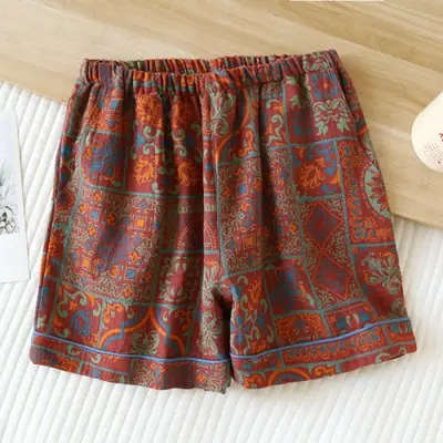 Image de Pyjama d'été femme coton jacquard - Confort & Style