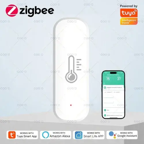 Image de Capteur Température & Humidité Intelligent Tuya Zigbee