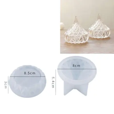 Image de Moule Silicone pour Bijoux - Créez Vos Propres Boîtes à Bijoux en Résine