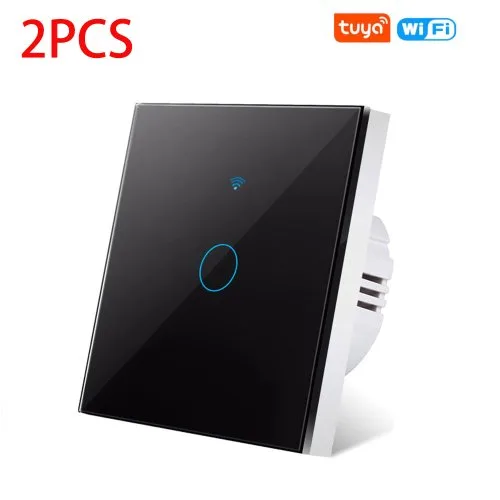 Zwart 1 gang 2PCS