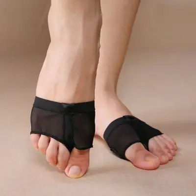 Image de Demi-Chaussures de Ballet pour Filles - Semelle Souple & Protection des Pieds